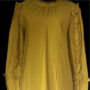 Brand new AnnTaylor light mustard dress/tunic. Size 4. With tags.